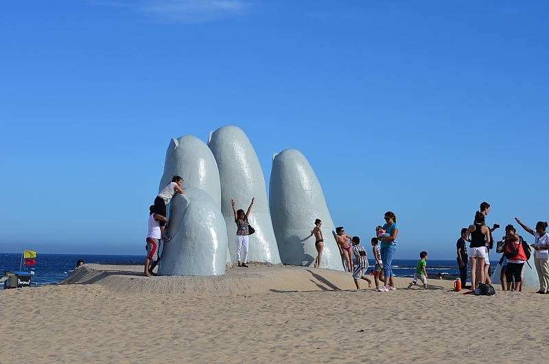 Los Dedos Пальцы Пунта дель Эсте